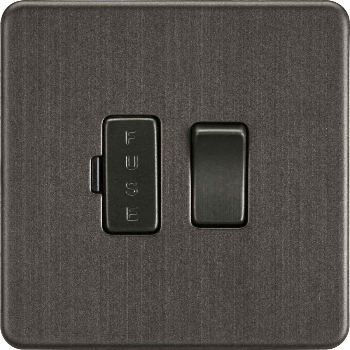 Knightsbridge SF6300SB 13A Switched Fused Spur Unit Smoked Bronze