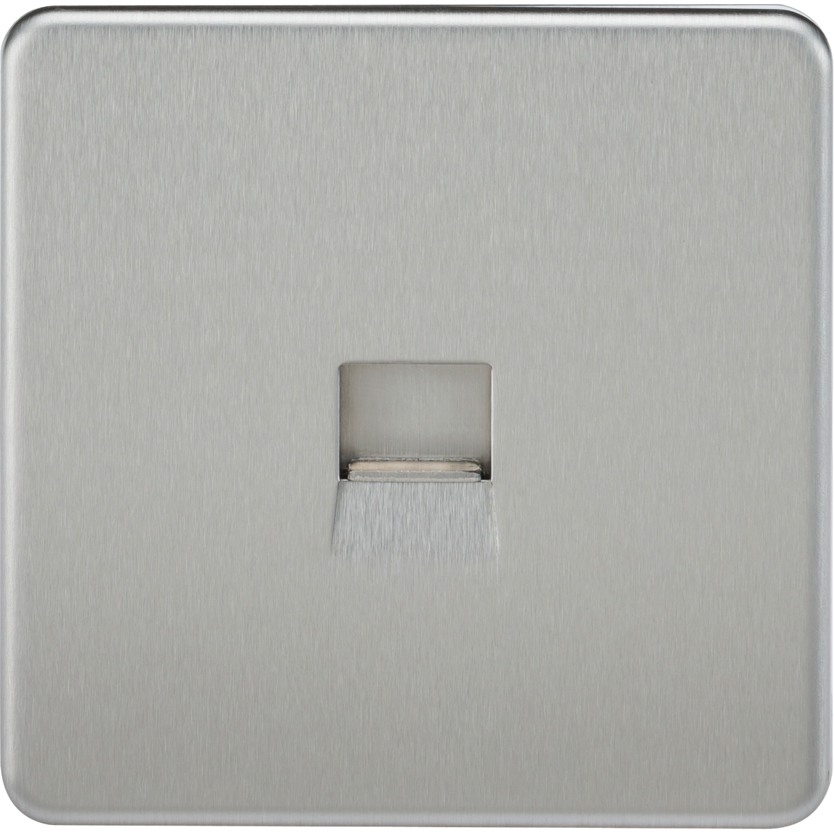 Knightsbridge SF7300BC Telephone Master Socket Brushed Chrome