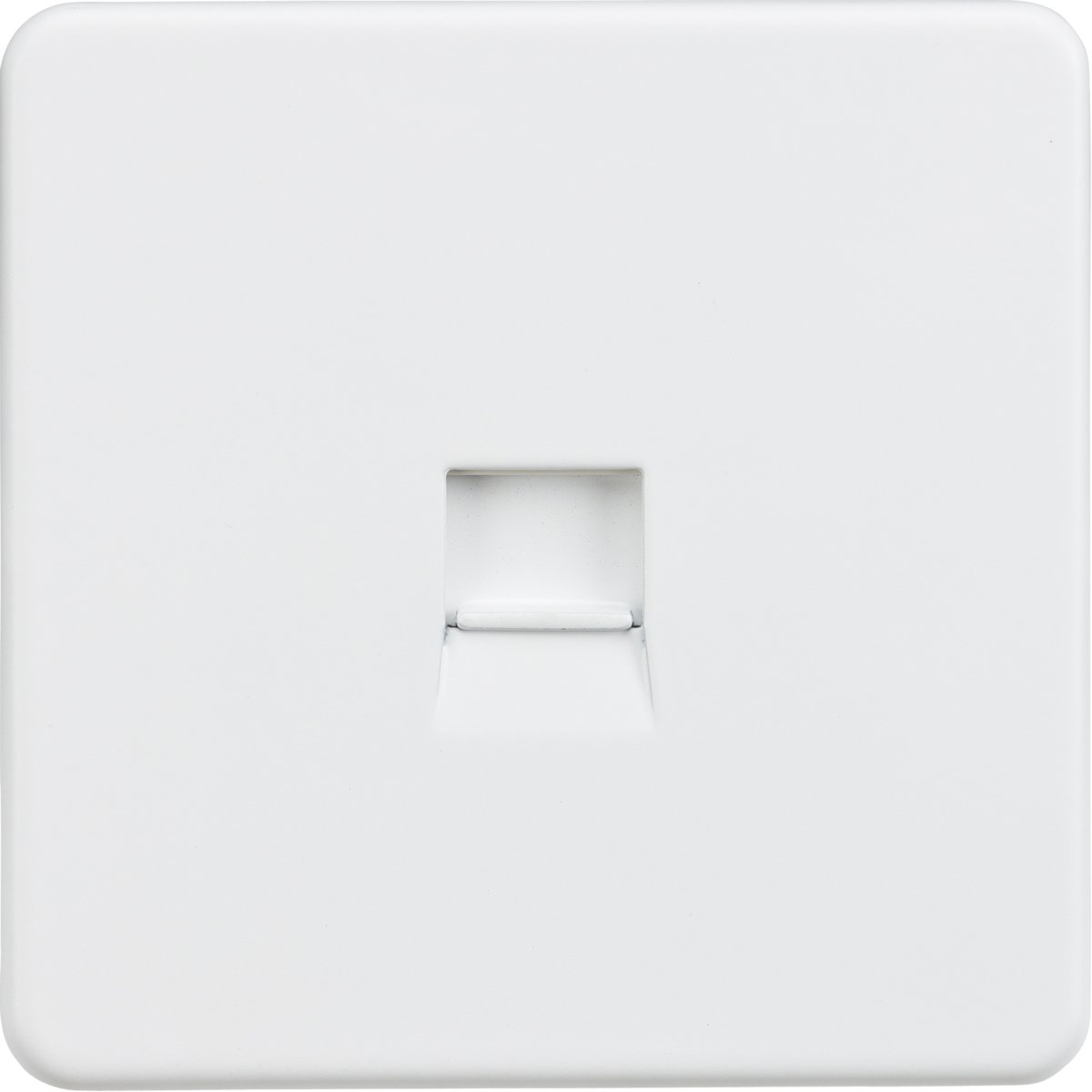 Knightsbridge SF7400MW Telephone Extension Socket Matt White