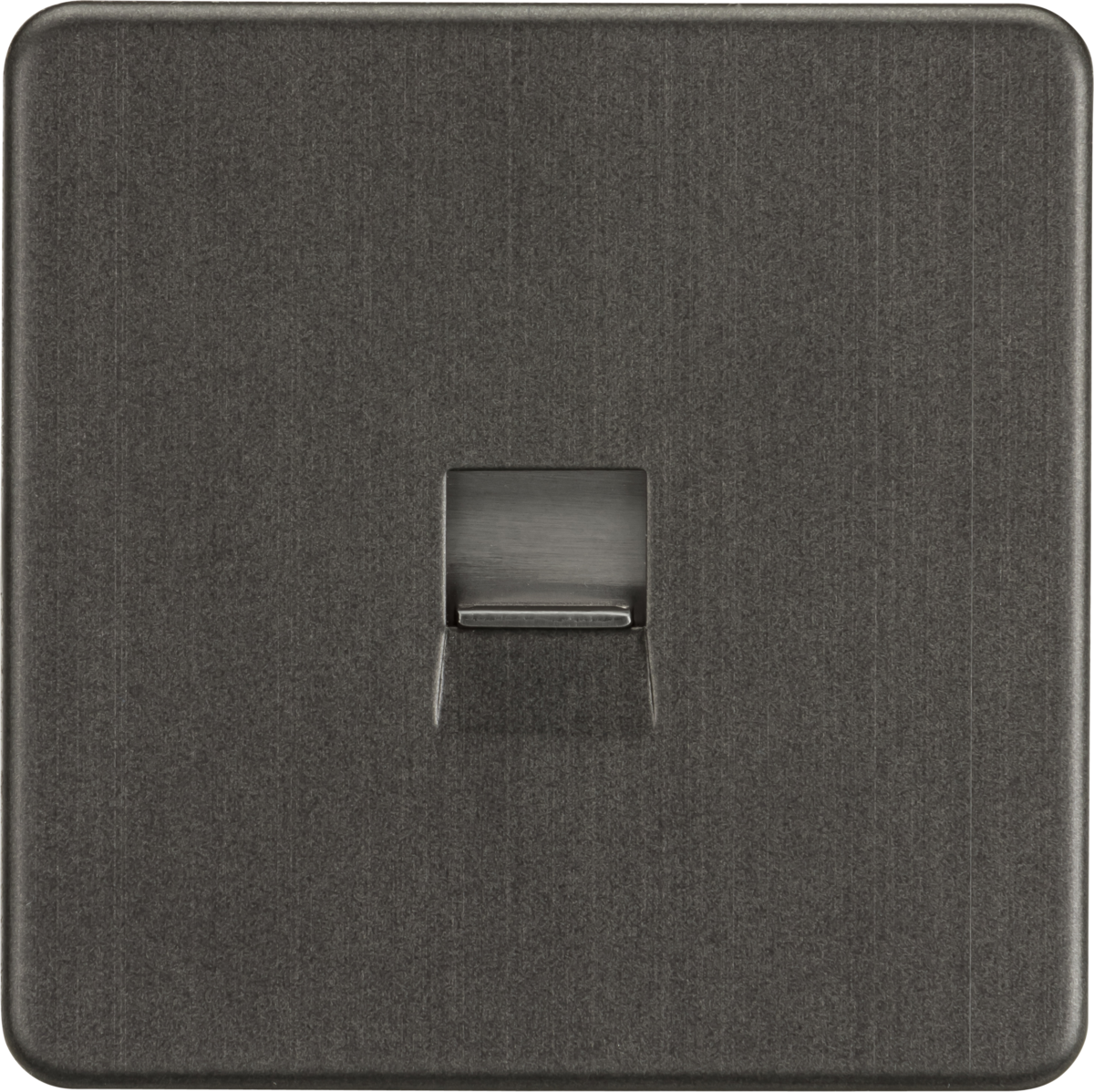Knightsbridge SF7400SB Telephone Extension Socket Smoked Bronze
