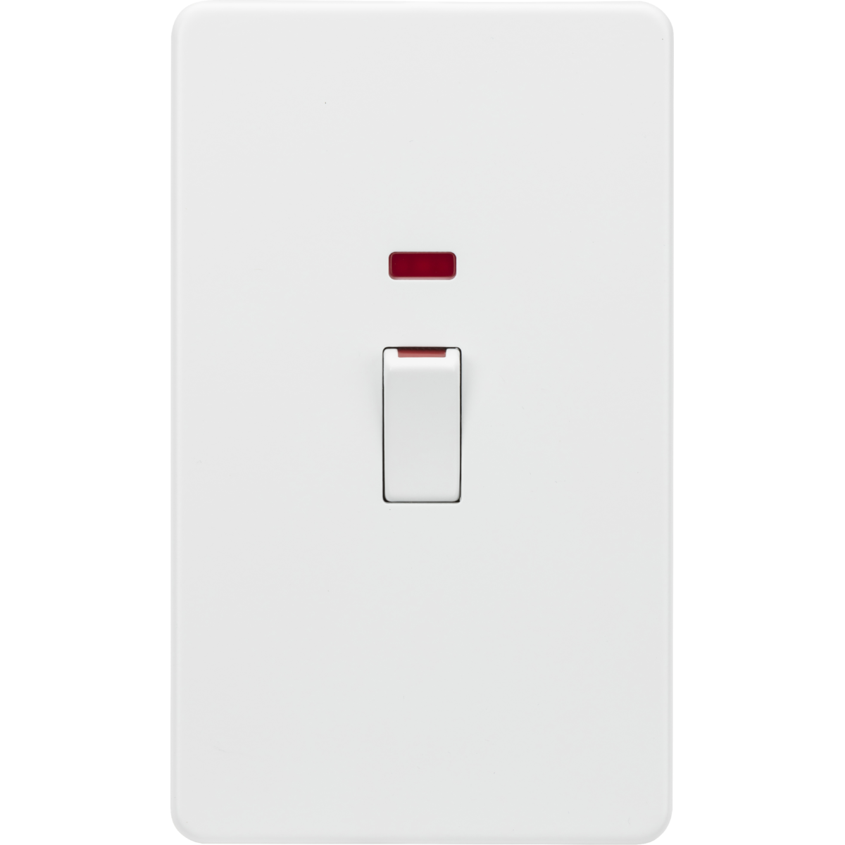 Knightsbridge SF82MNMW 45A DP Switch with Neon (2G size) Matt White