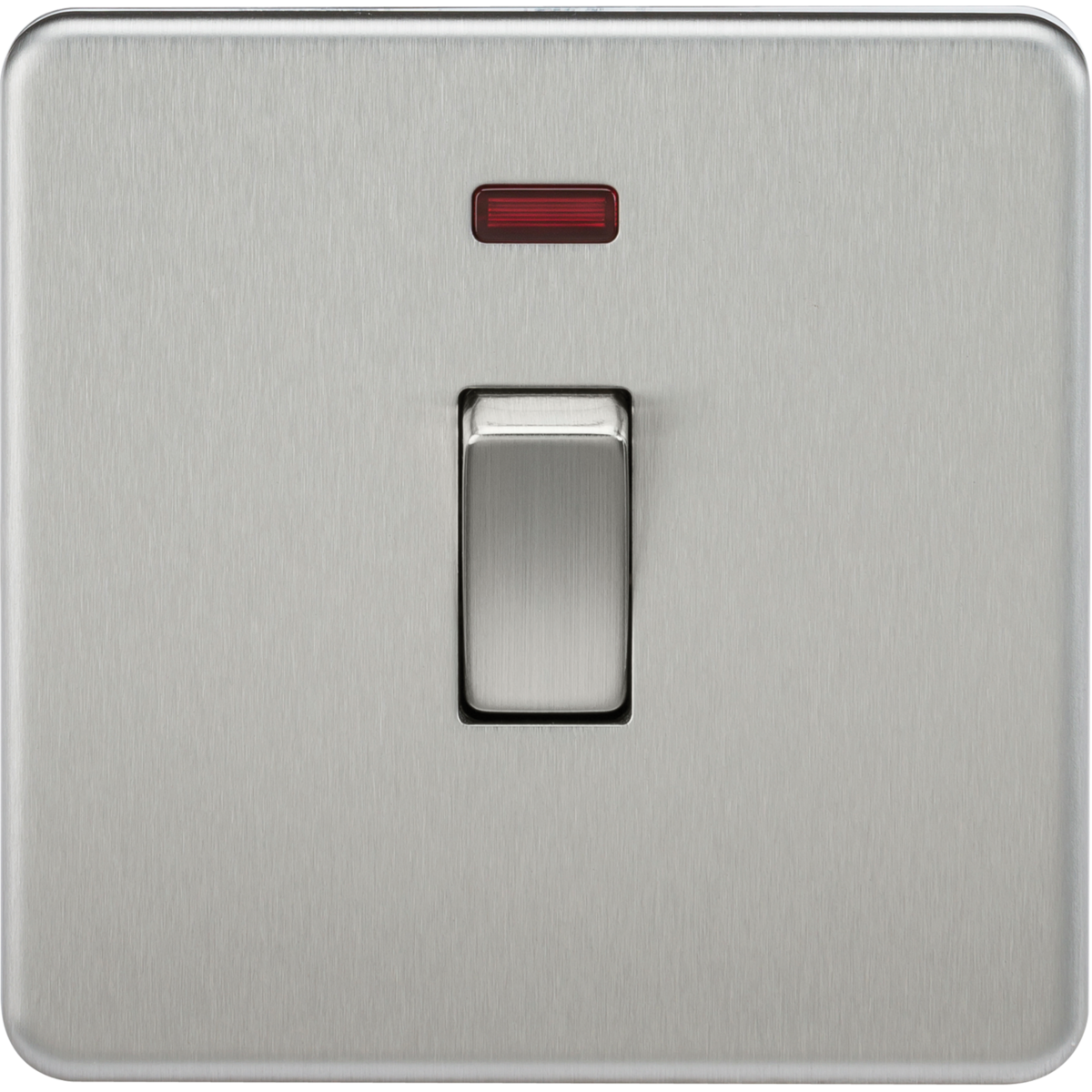 Knightsbridge SF8341NBC 20A 1G DP Switch with Neon Brushed Chrome