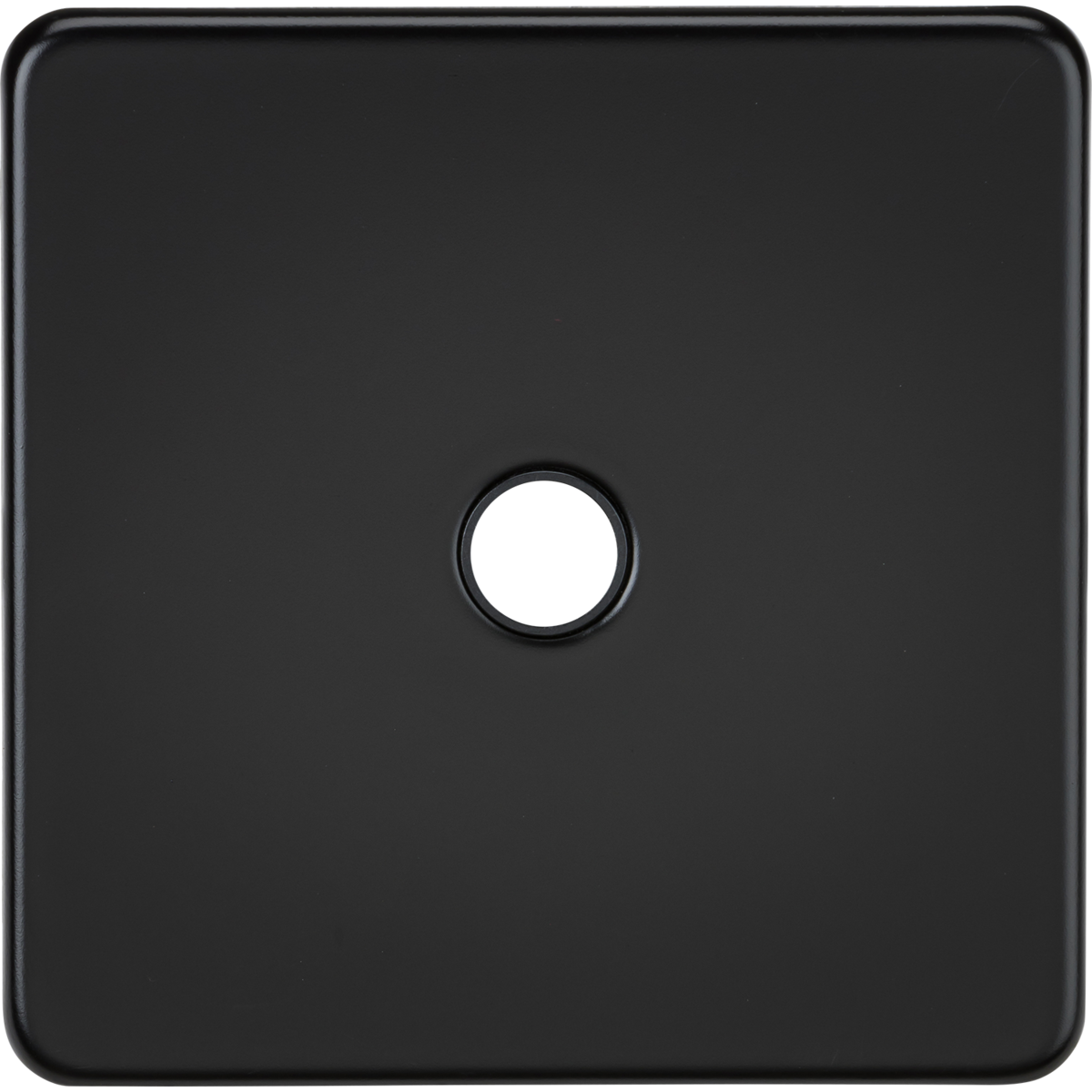 Knightsbridge SF8342MB 20A Flex Outlet Plate Matt Black