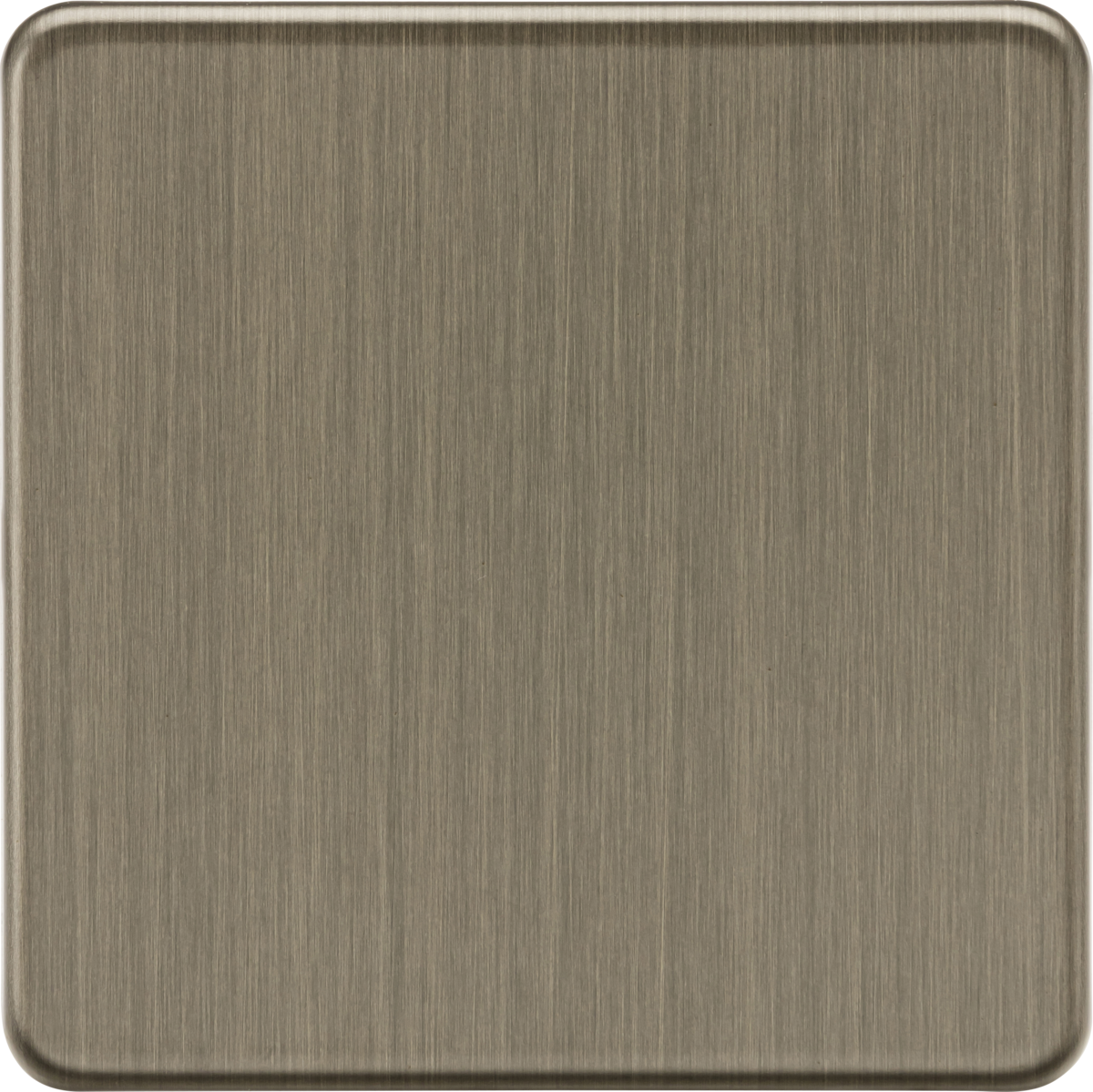 Knightsbridge SF8350AB 1G Blanking Plate Antique Brass