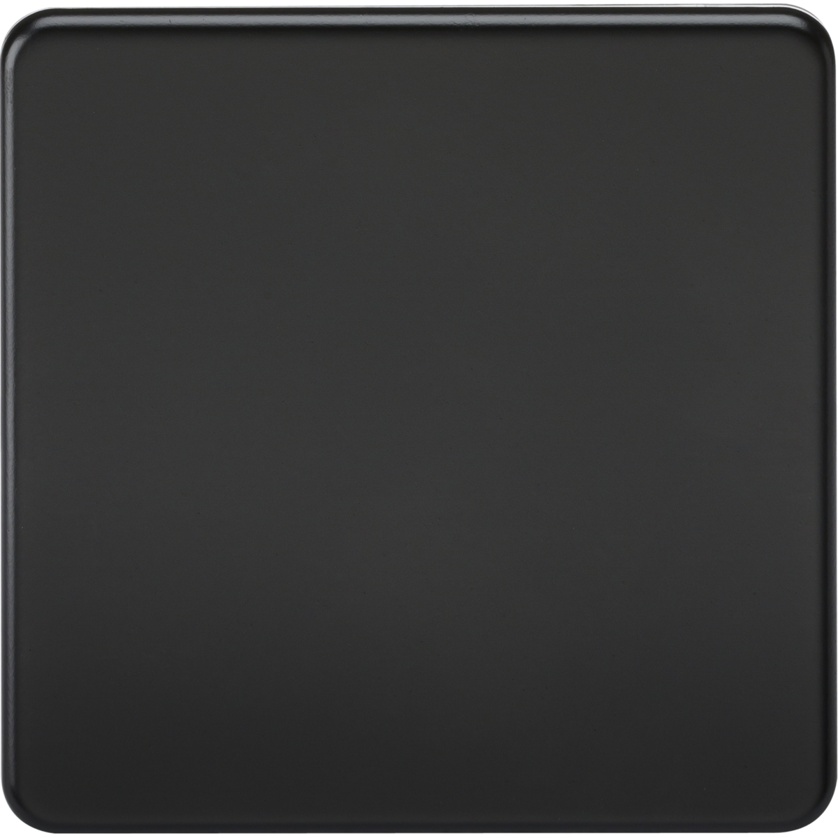 Knightsbridge SF8350MB 1G Blanking Plate Matt Black