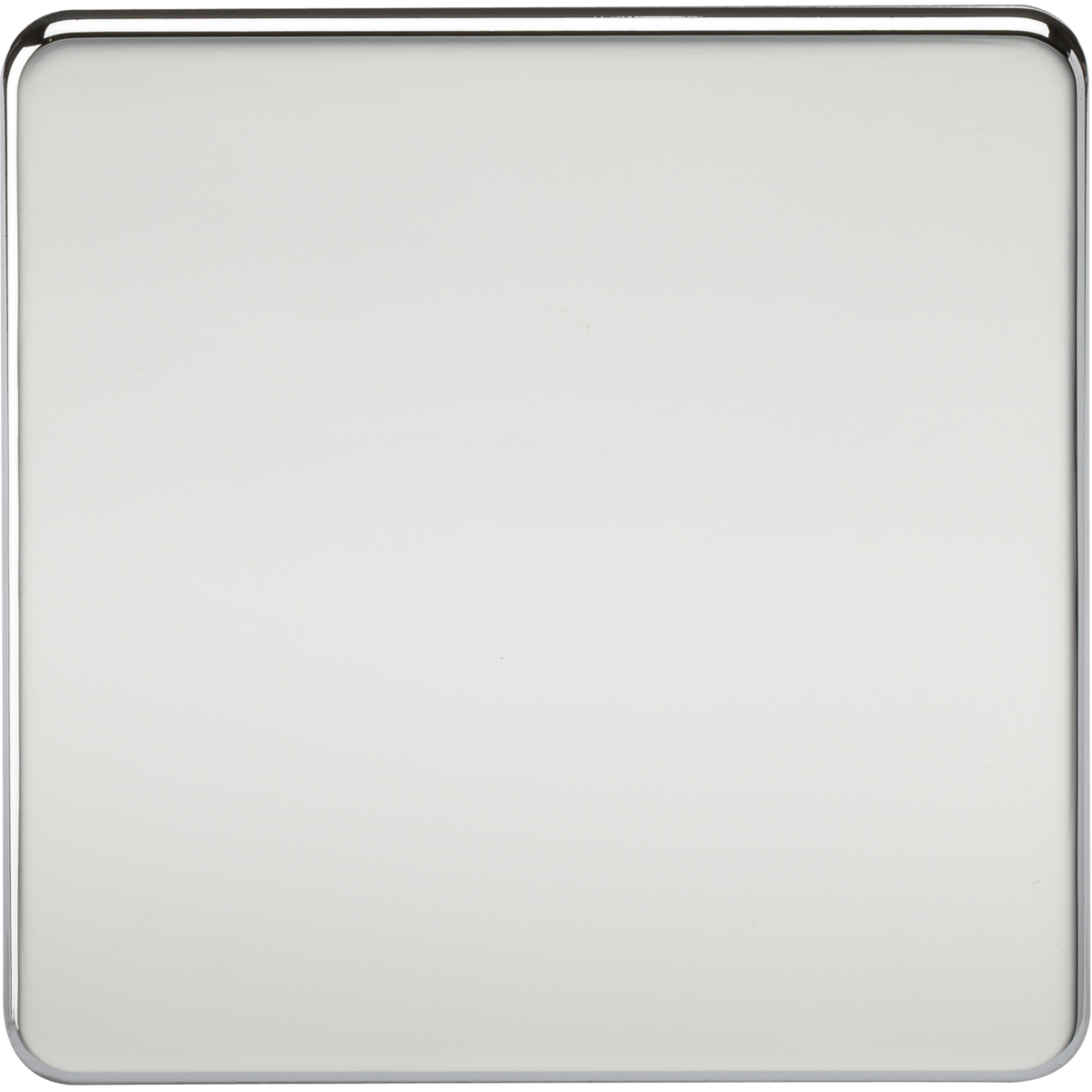 Knightsbridge SF8350PC 1G Blanking Plate Polished Chrome