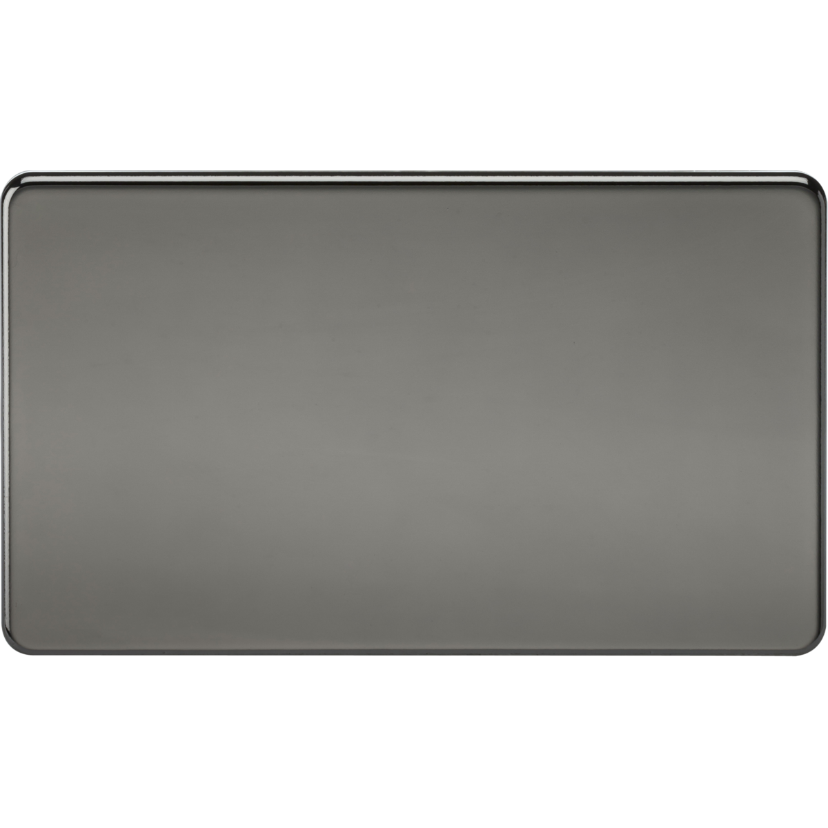 Knightsbridge SF8360BN 2G Blanking Plate Black Nickel