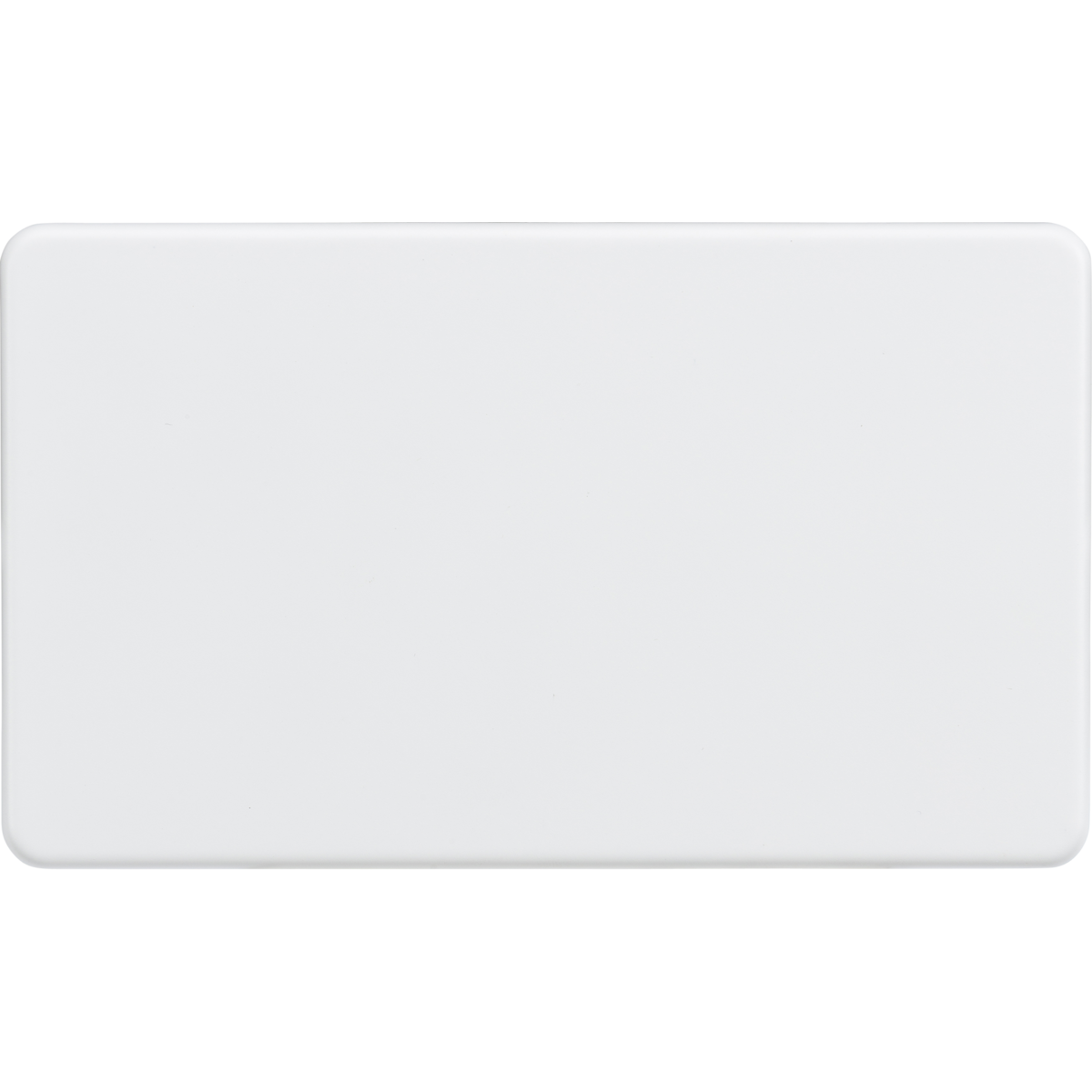 Knightsbridge SF8360MW 2G Blanking Plate Matt White