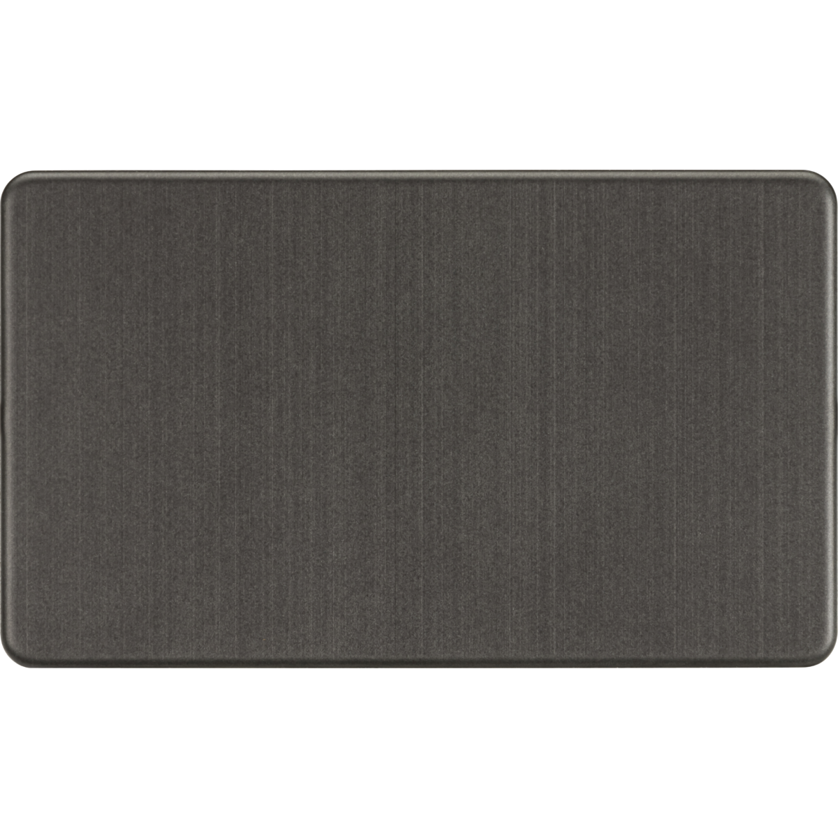 Knightsbridge SF8360SB 2G Blanking Plate Smoked Bronze