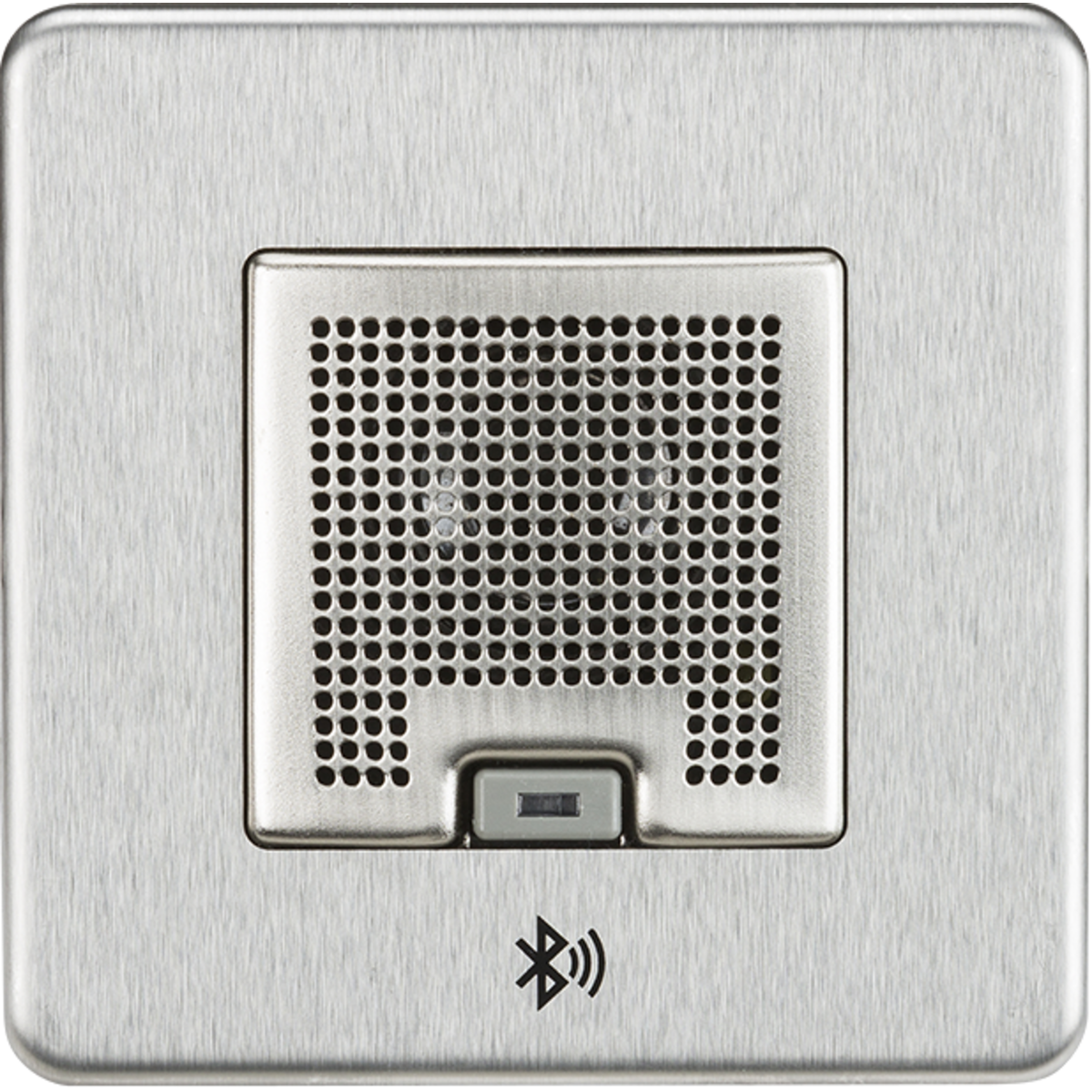Knightsbridge SFBLUEBC Screwless 3W RMS Bluetooth Speaker Outlet Brushed Chrome