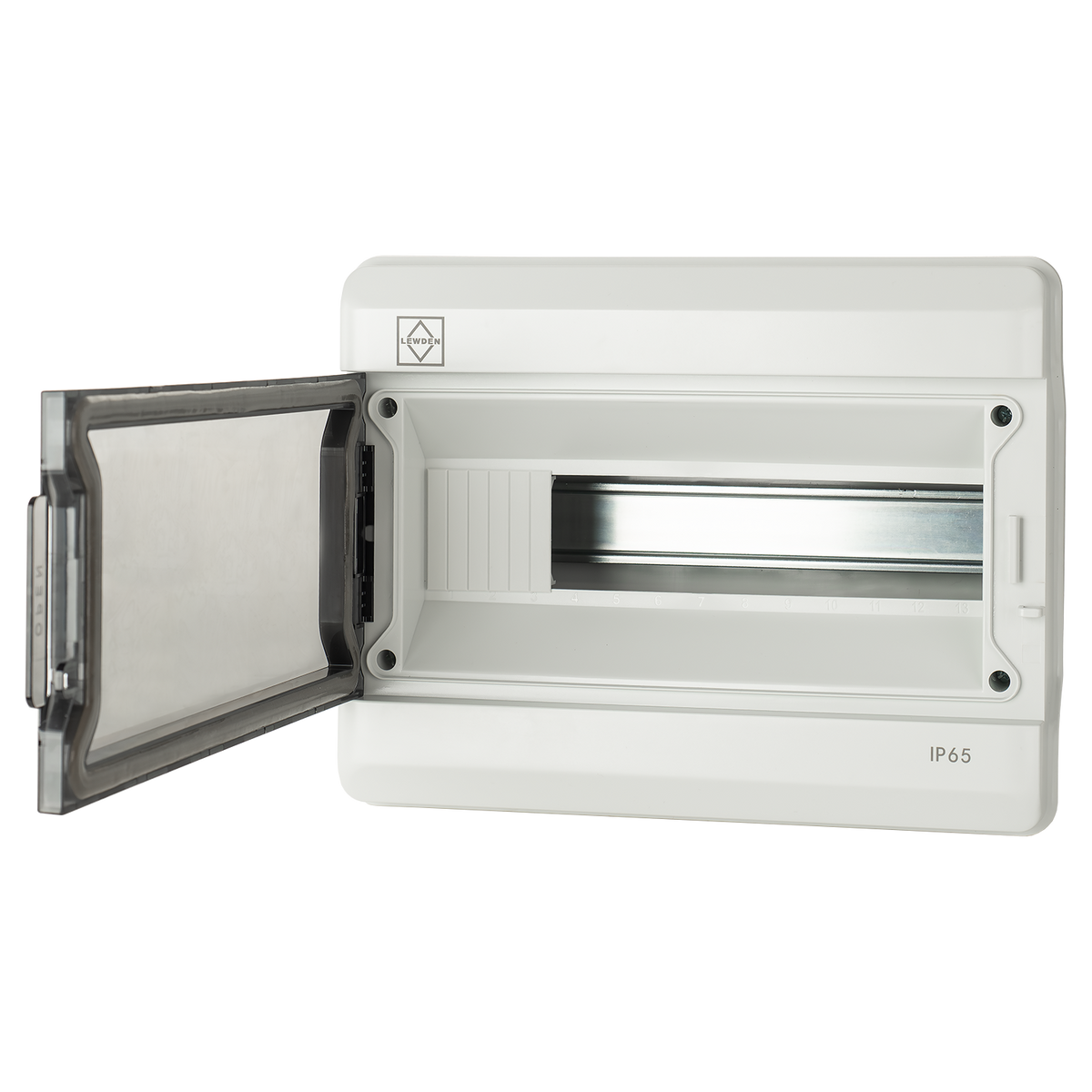 Lewden 13/65ENC 13 Module Polycarbonate IP65 Enclosure