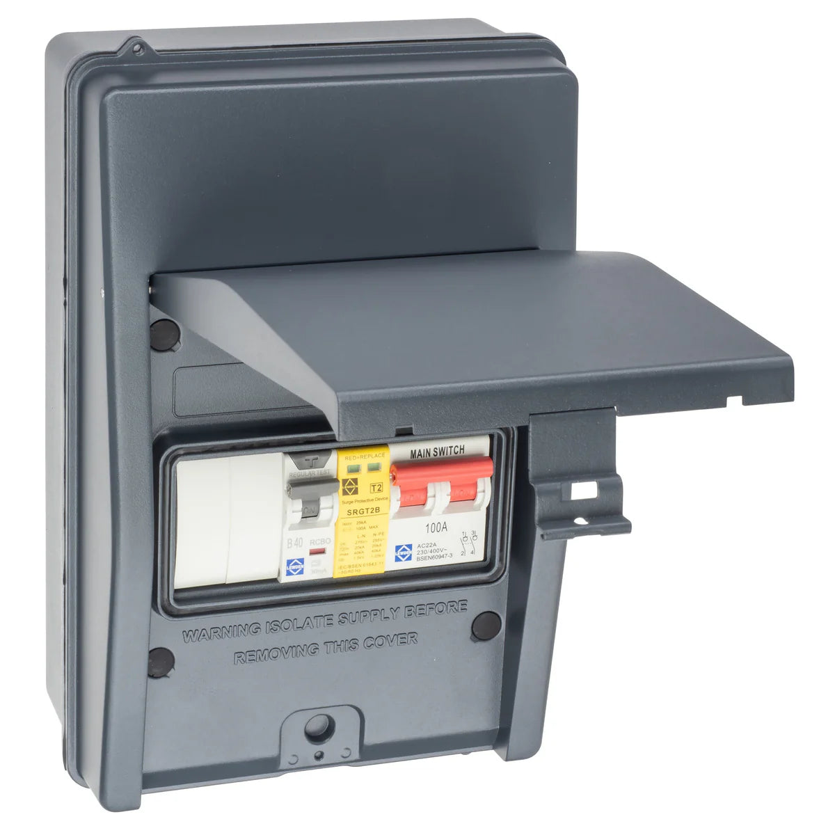 Lewden Siena 7.4kW Untethered Smart EV Charger with FOC PRO65-4BR40AS Board