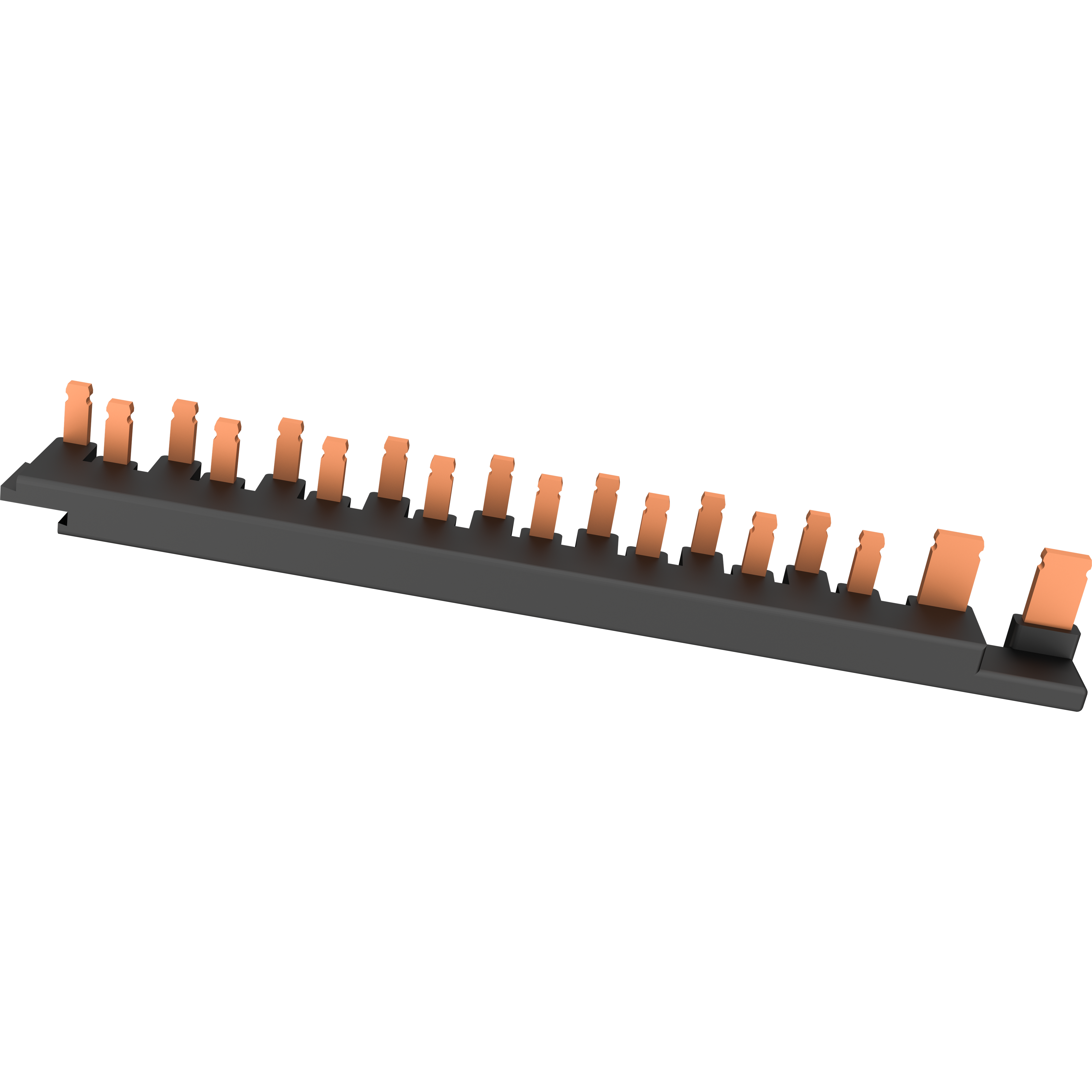 Live Electrical DPN100A10 2P+8 100A Copper Busbar Suitable for SRN Board with Main Switch & SPD