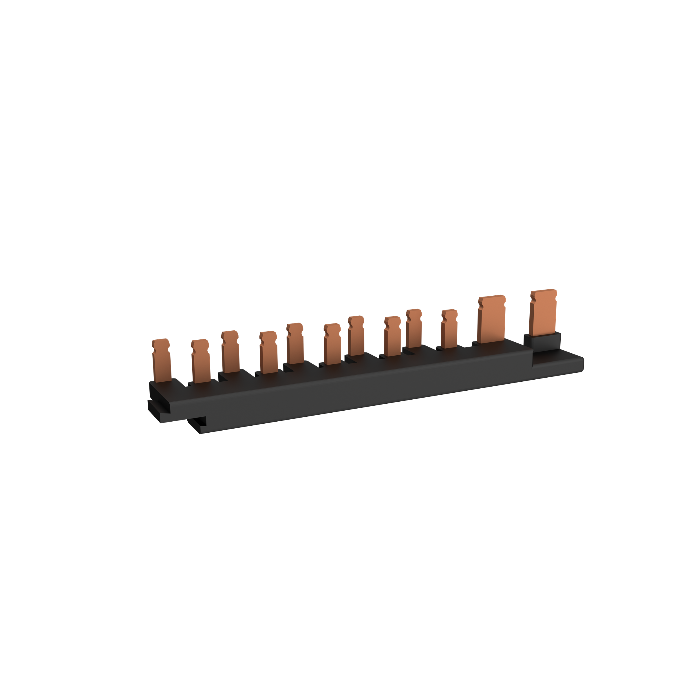 Live Electrical DPN100A7 2P+5 100A Copper Busbar Suitable for SRN Board with Main Switch & SPD