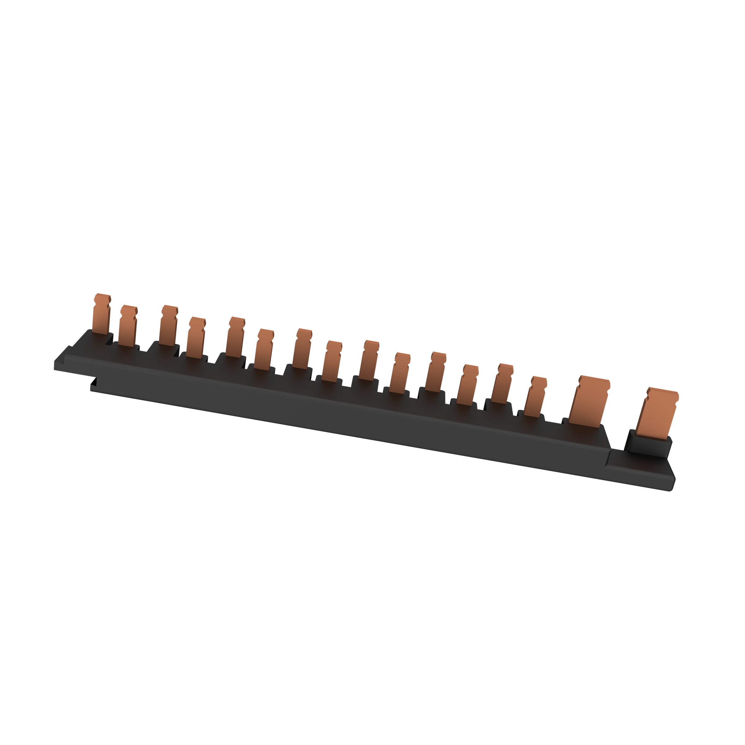 Live Electrical DPN100A9 2P+7 100A Copper Busbar Suitable for SRN Board with Main Switch & SPD