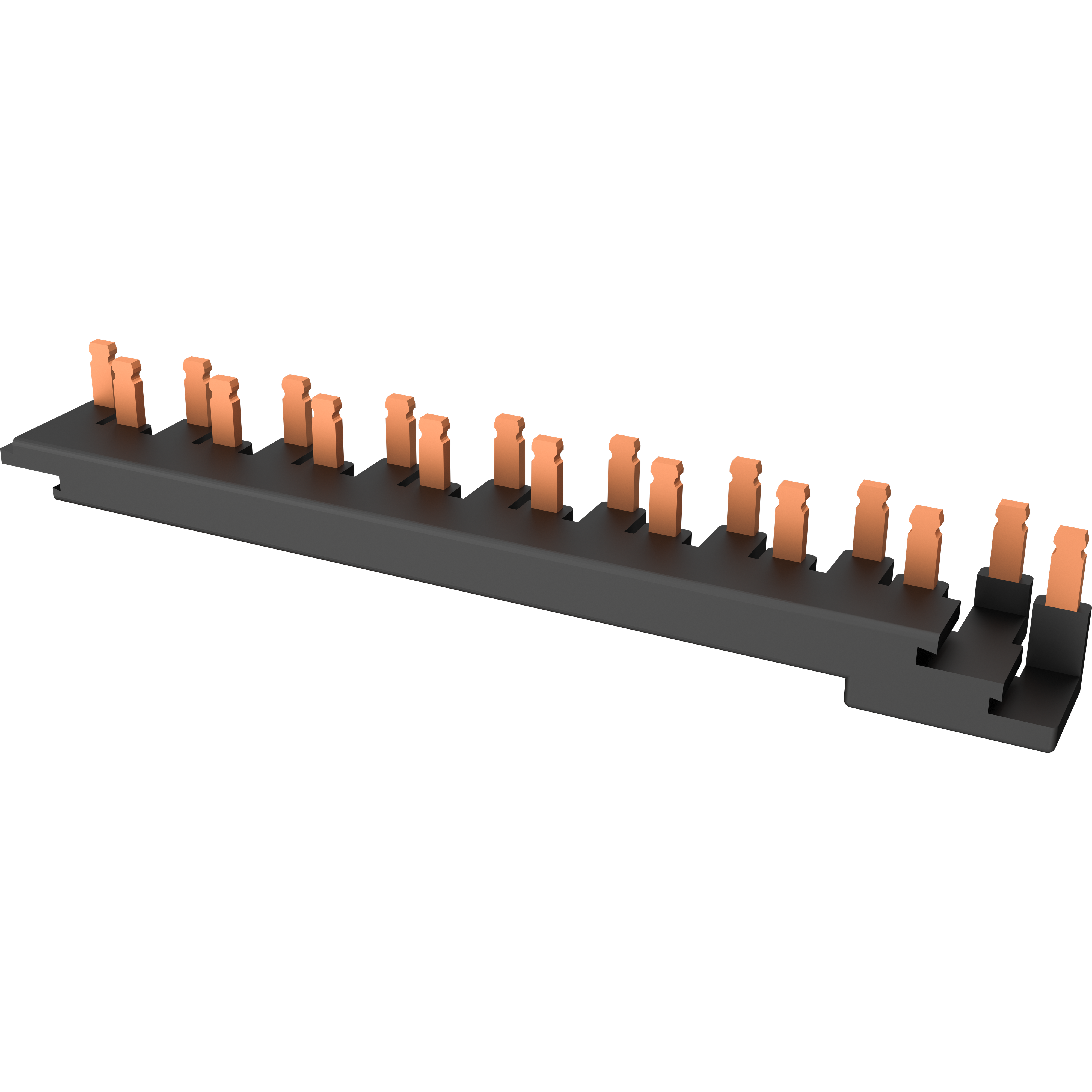 Live Electrical DPN100B9 9 Way Extension 100A Copper Busbar for SRN Boards