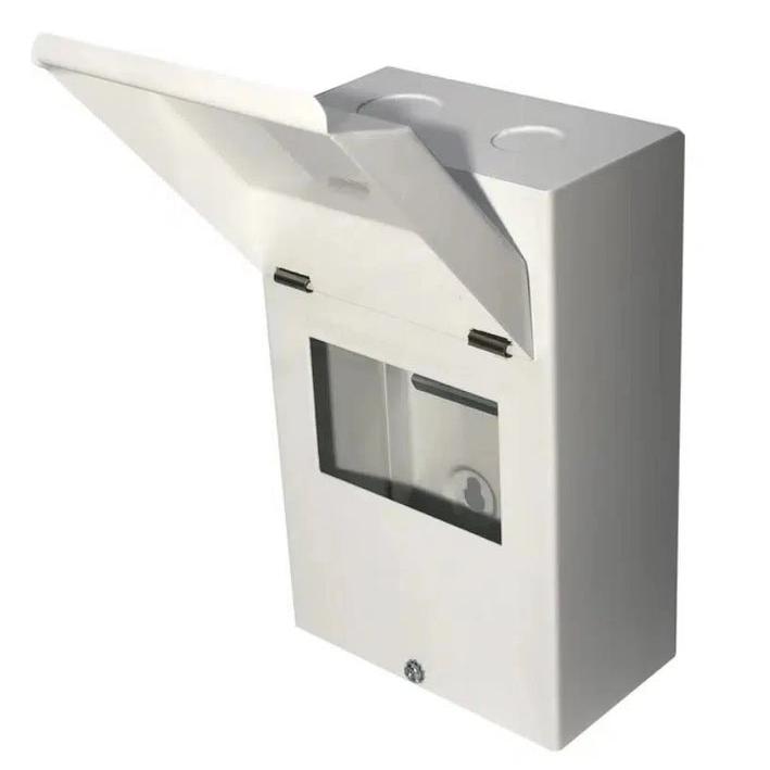 Live Electrical EMCU5-A 5 Way IP40 Metal Enclosure with Lid