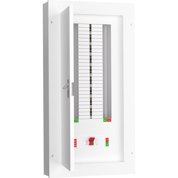 Live Electrical TPN18-250 18 Way TP&N Distribution Board with 3 Pole 250A Main Switch Incomer