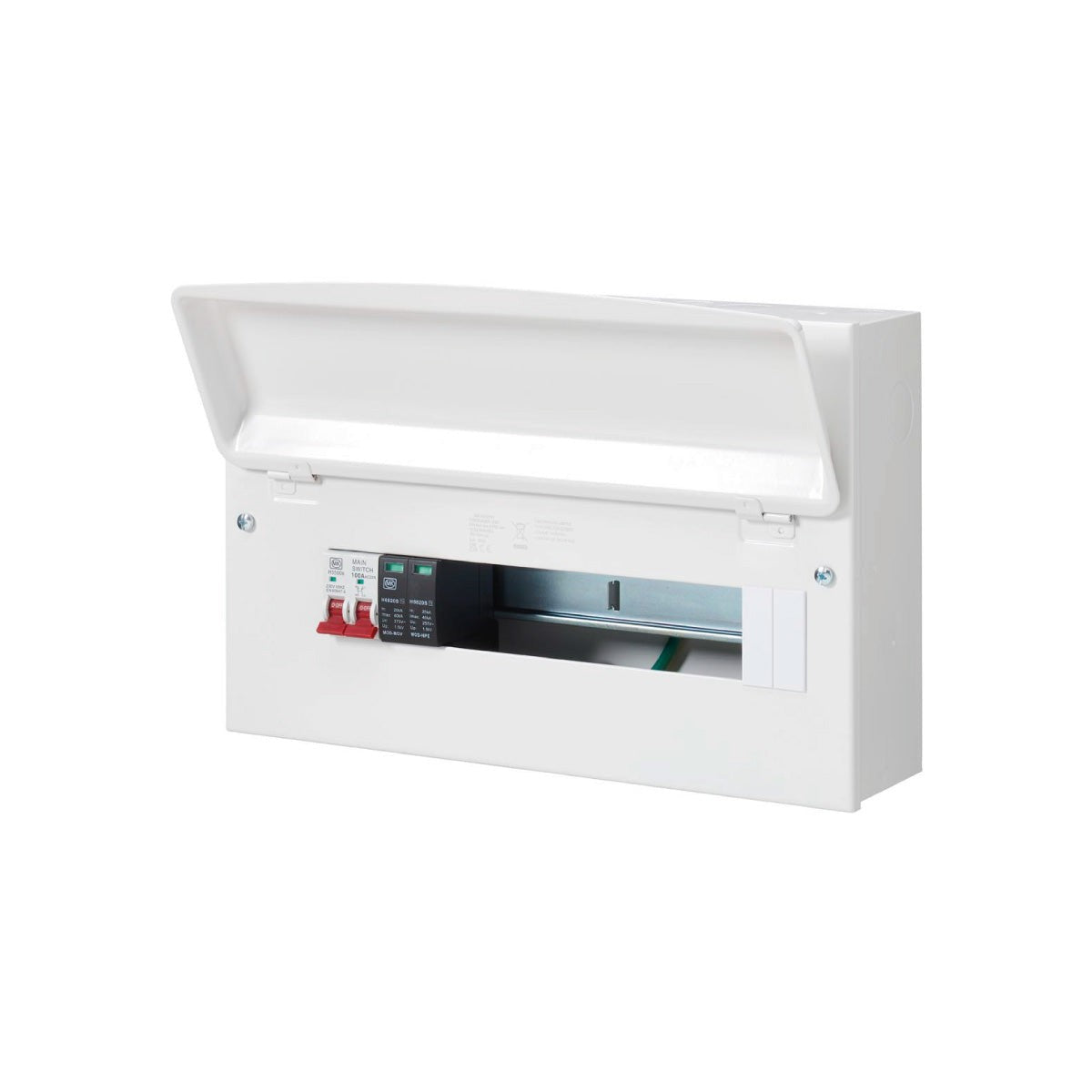 MK Sentry Y5716SMET 14 Useable Way Main Switch RCBO Consumer Unit