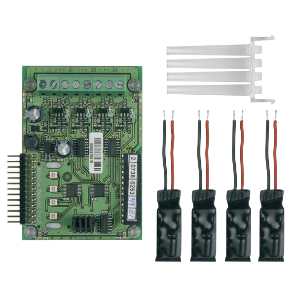 Mag Conventional 4 Zone Detector Expander Card For Mag816
