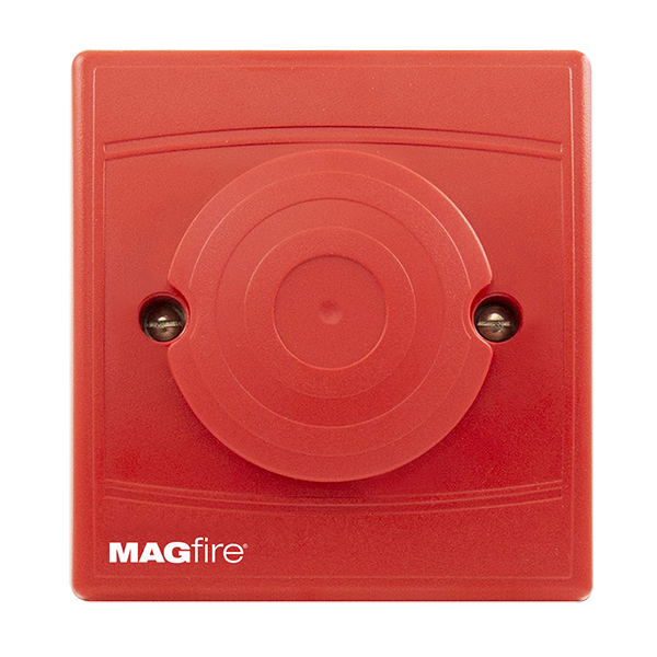 Mag Conventional Bedhead Conventional Sounder Red Flush Mount