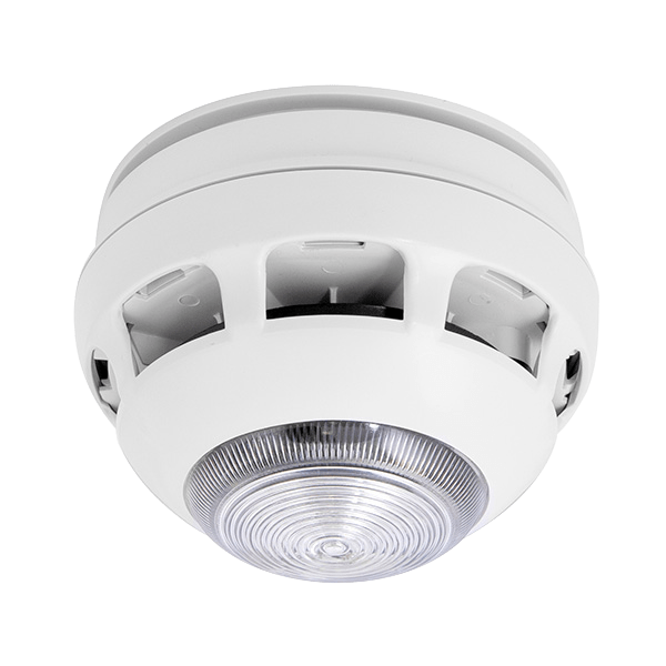 Magduo 2 Wire Smoke & Heat Detector C/W Sounder/Strobe