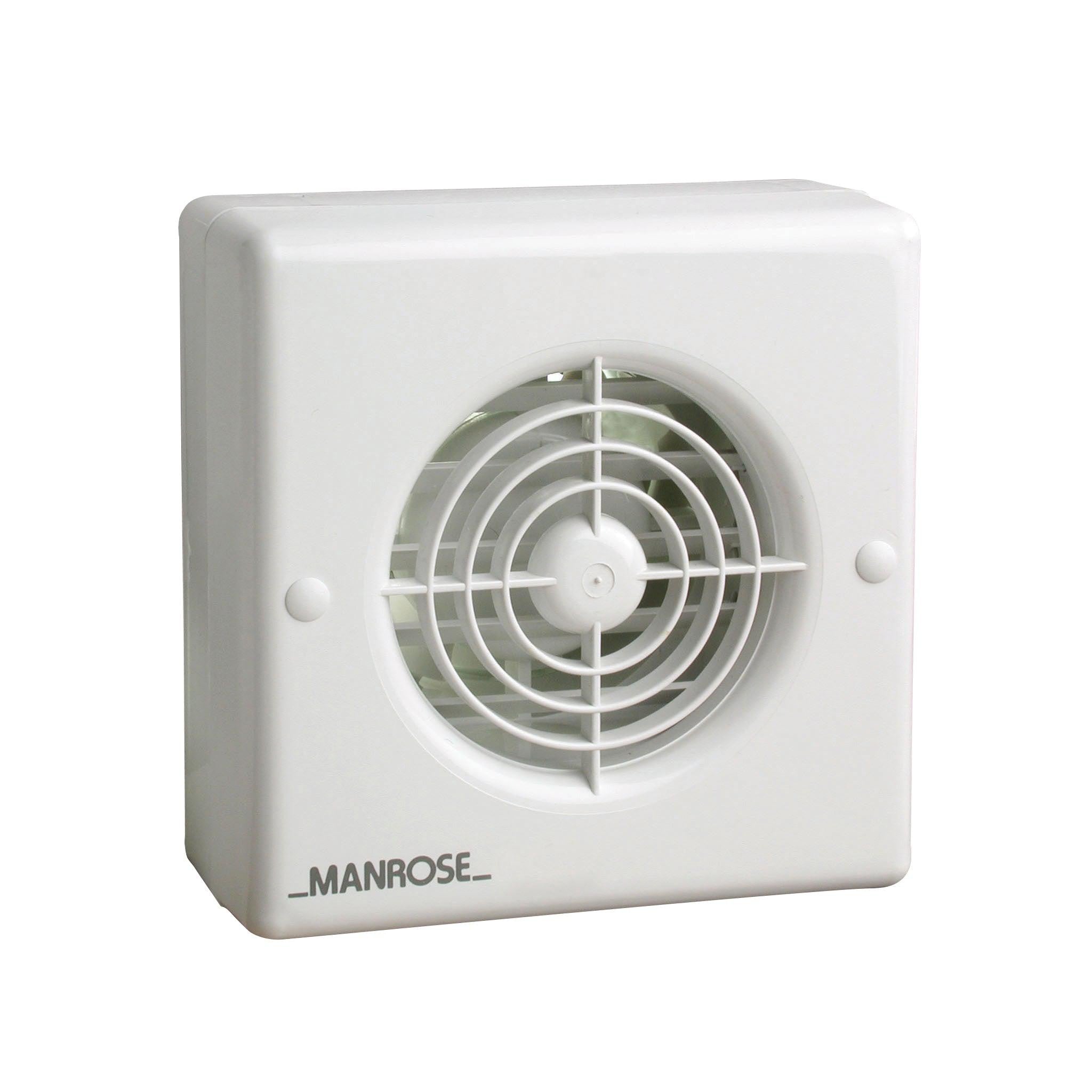 Manrose XF100TSS Bathroom Extractor Fan With Timer