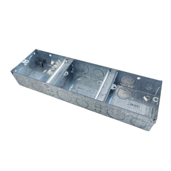 Niglon DES2/3 3x1 Gang Box 35mm Steel