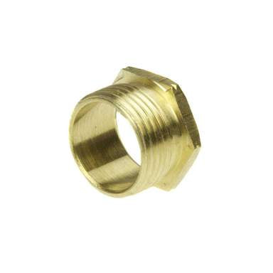 Niglon MS20 20mm Short Male Bush Brass (Sold in 1's)