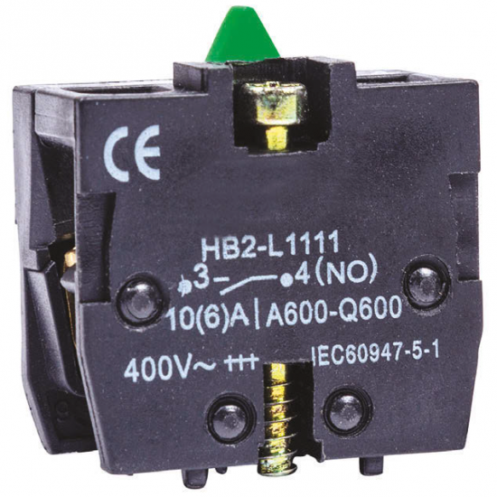 Niglon PA-CB1NO Contact Block for Plastic Actuators 1N/O