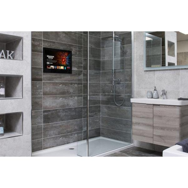 ProofVision PVB24BW 24inch Smart Bathroom TV with WebOS - Black