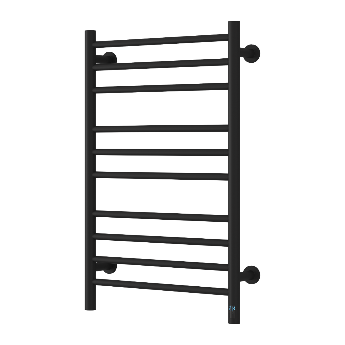 Reina DE-ARG0805K Arnage 800x500 Matt Black Electric Towel Rail