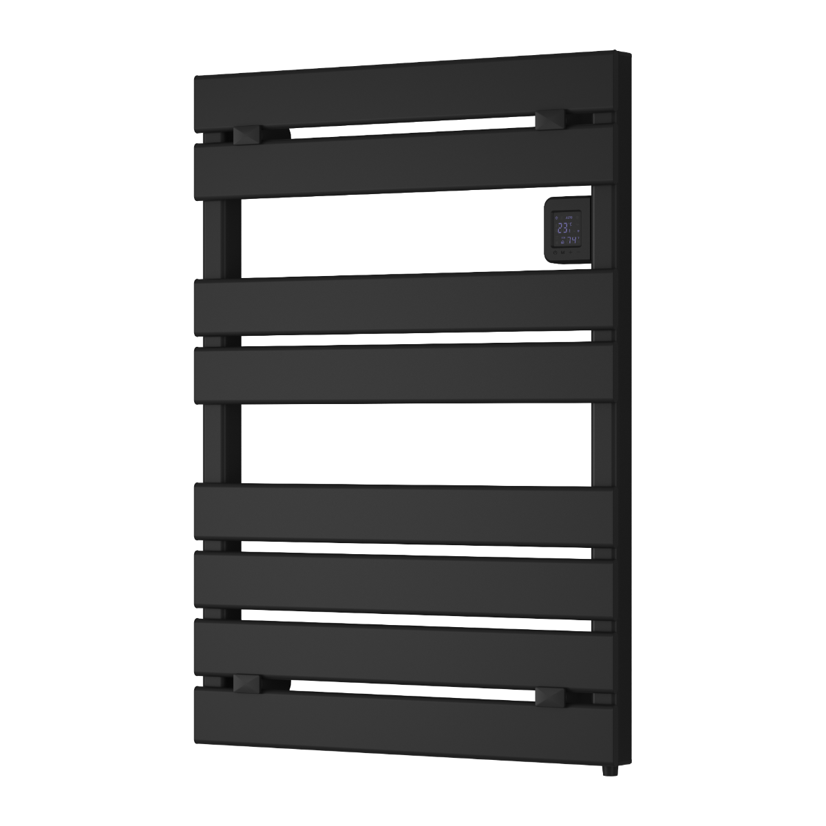 Reina DE-GIA0785K Gia 780x550 Black Electric Towel Rail