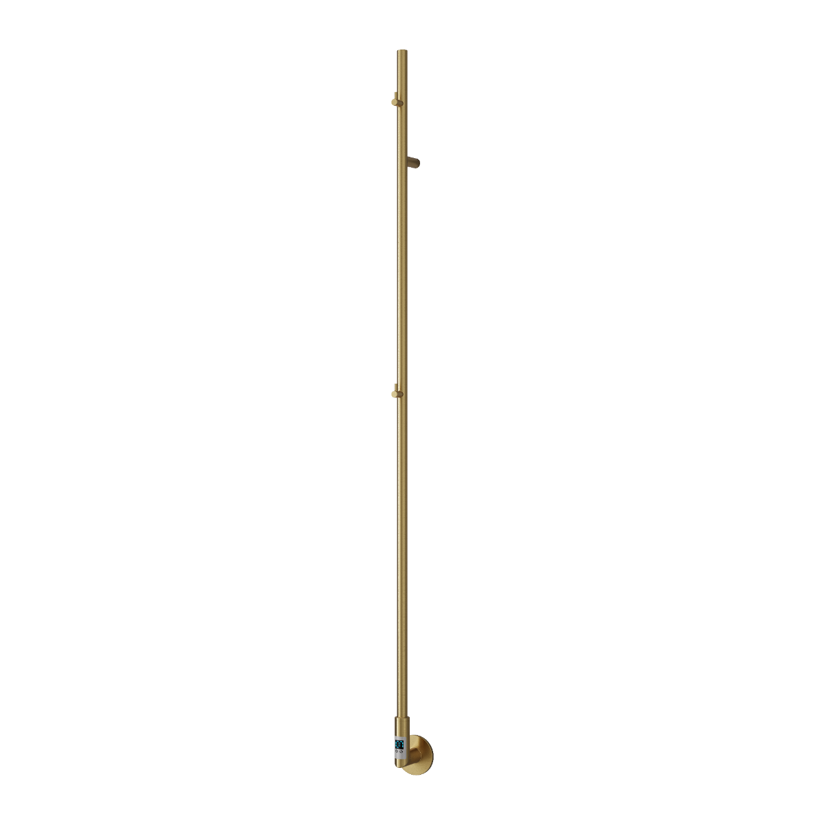 Reina DE-INS1502S Ines 1500x22 Brushed Brass Electric Towel Rail