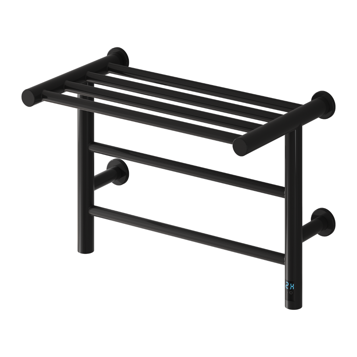 Reina DE-MAR0355K Maira 350x500 Black Electric Towel Rail