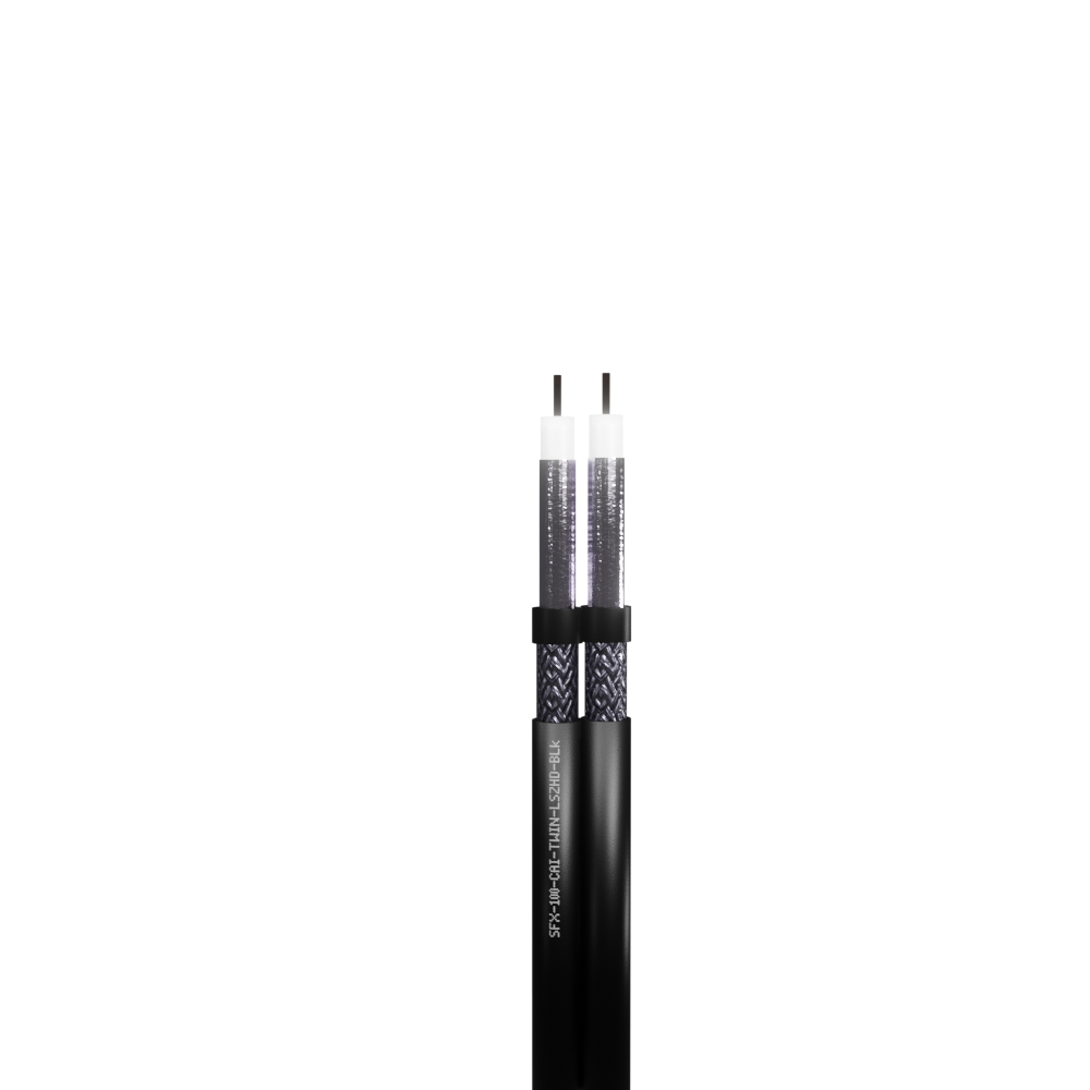 SFX100 Coaxial Dca Twin LSZH CAI Platinum Approved Cable