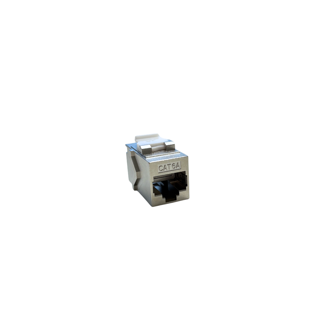 Securiflex SFX/ACC-C6A-CPL-SCR-SIL-1 CAT6A Screened Coupler Silver