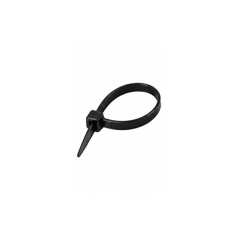 Securiflex SFX/ACC-TIE-NYL-370MM-7.8-BLK-100 Nylon Cable Ties 370mm x 7.8mm Black Pack of 100