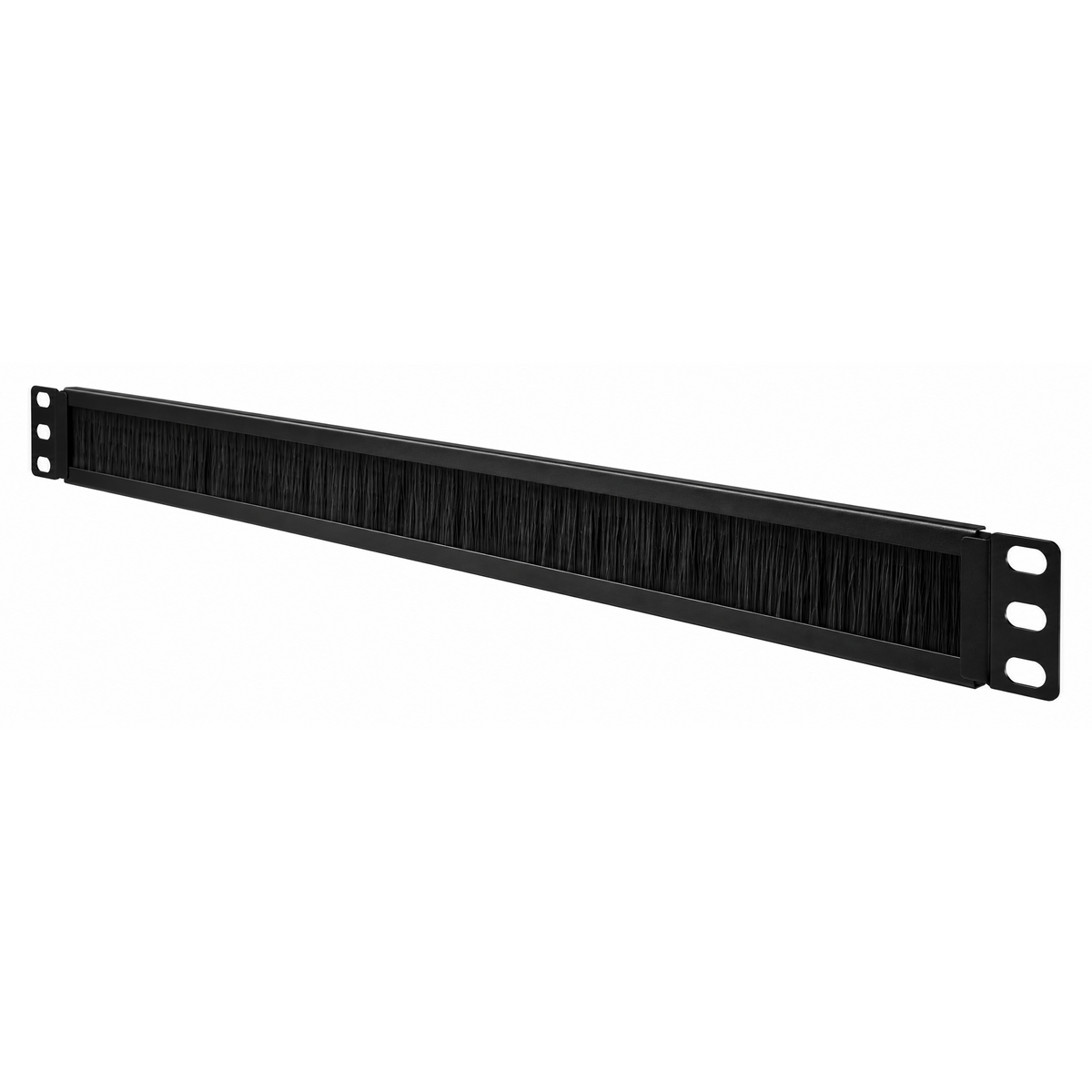 Securiflex SFX/ACC-WC-BRSH-1U-BLK-1 1U Brush Plate Black