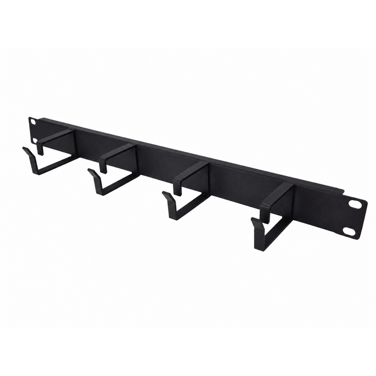 Securiflex SFX/ACC-WC-CABMANGEBAR-1U-4-1 1U 4 Ring Cable Management Bar Black