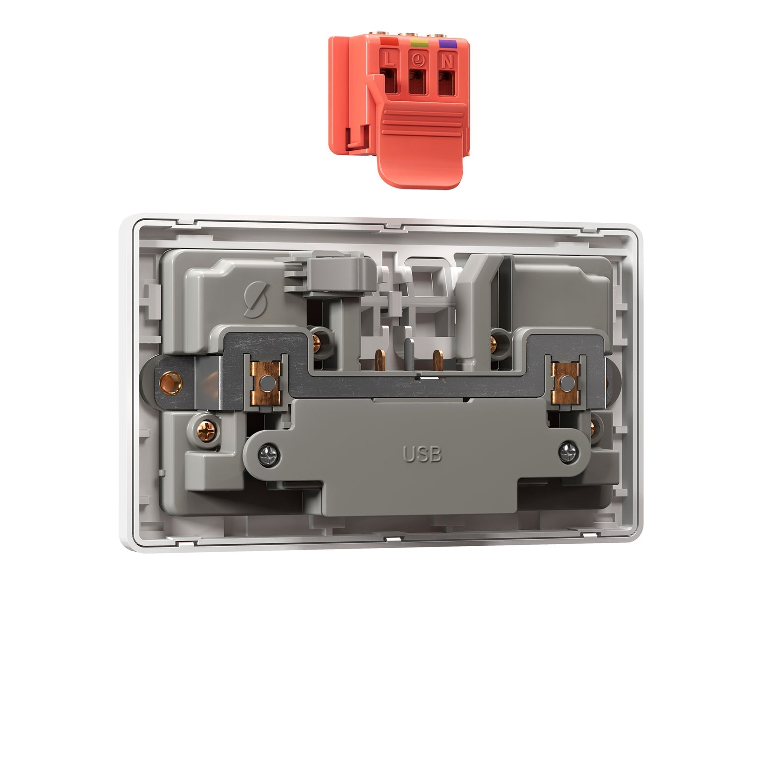 Sockits MB2GS 13A 2 Gang Double Socket Matt Black