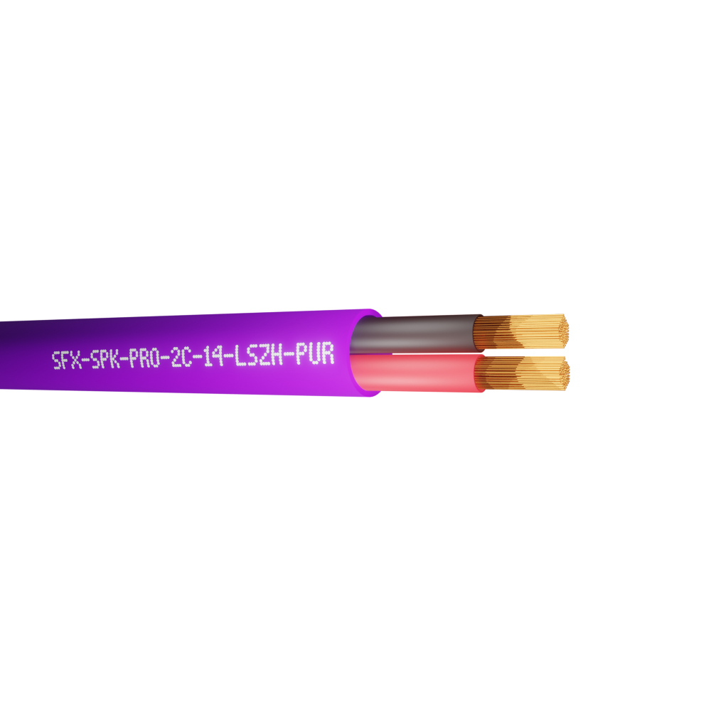 Speaker Cable 2 Core BC 105x0.16mm 14AWG LSZH