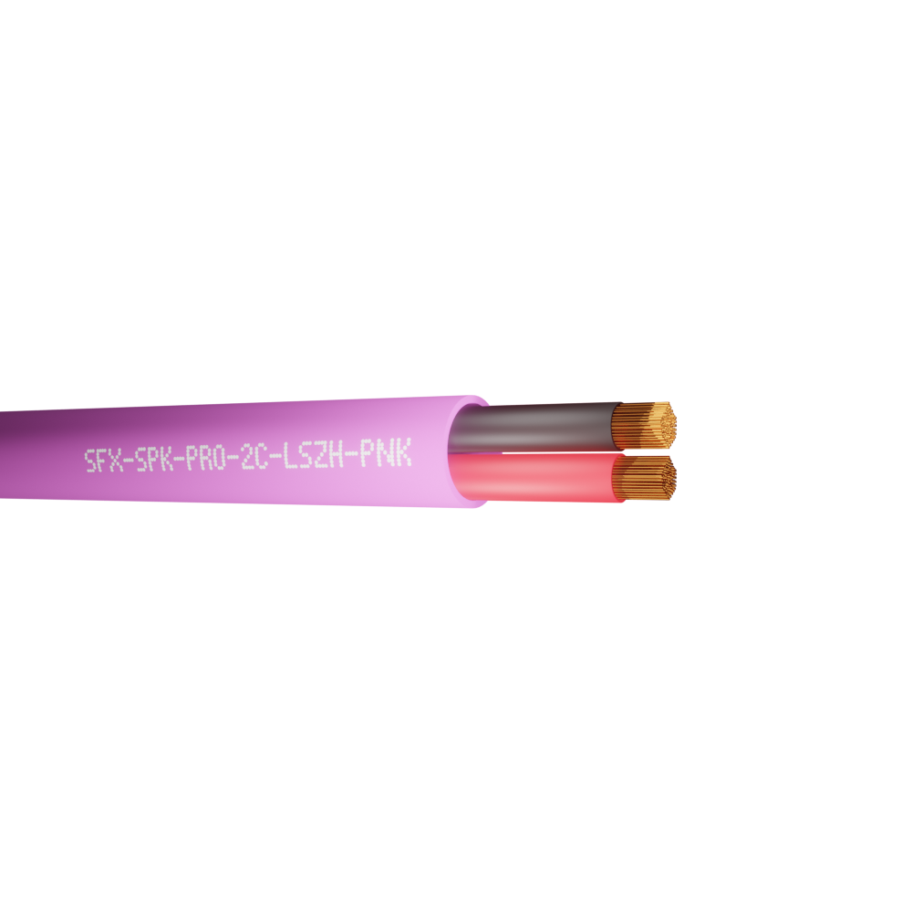 Speaker Cable 2 Core BC 30x0.25mm 16AWG LSZH