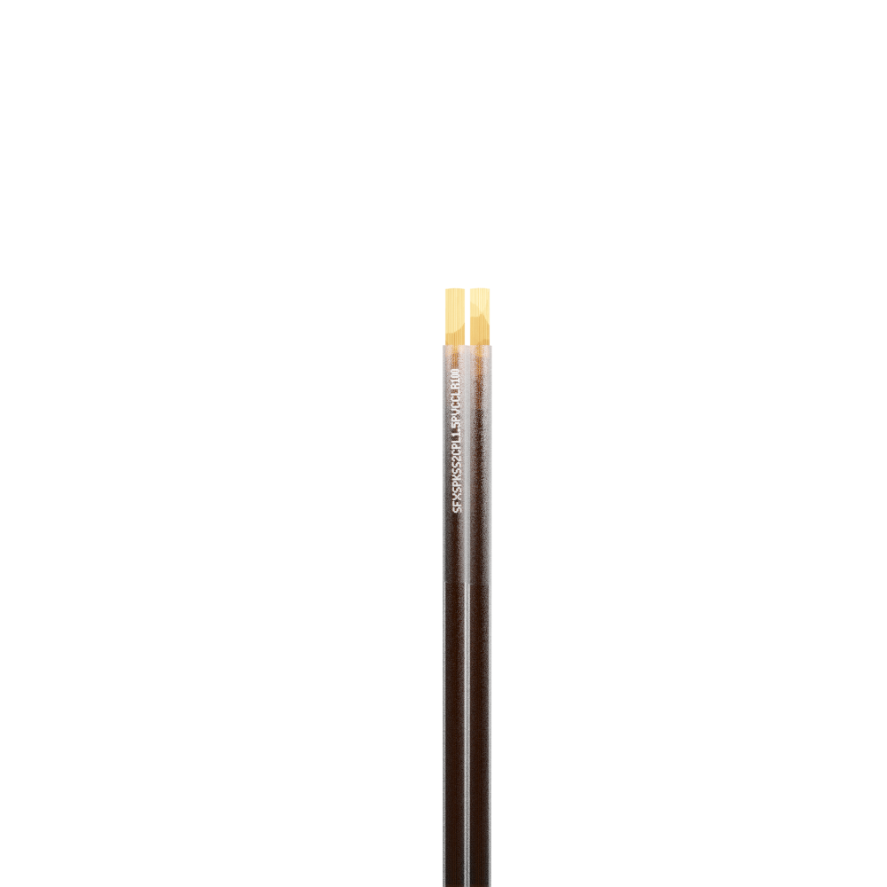 Speaker Cable Secure Sound 2 Core OFC 1.5mm Parallel Gold PVC