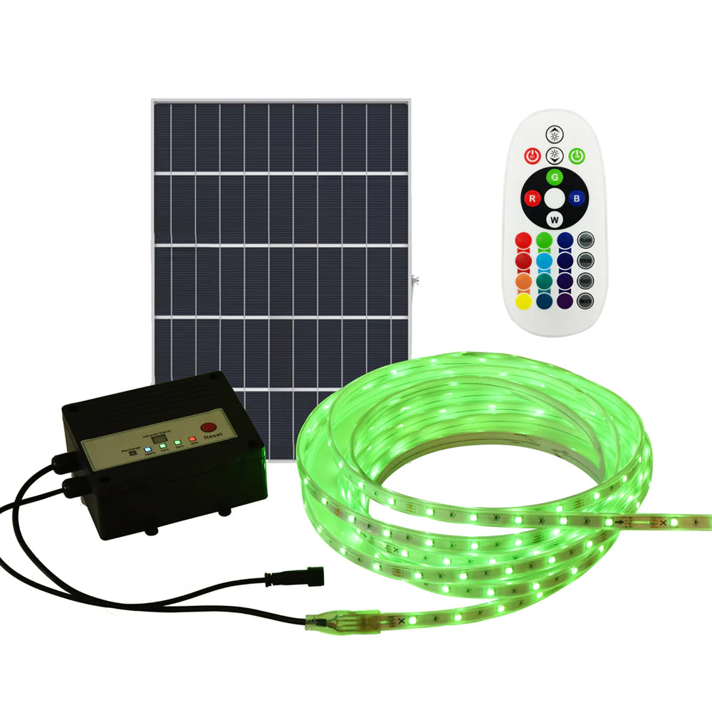 Ener-j T479 Solar Powered LED Strip Lights 20 meters, RGB