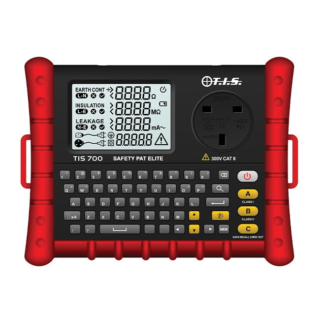 TIS 700 SafetyPat Elite Portable Appliance Tester