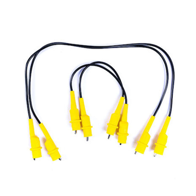 TIS TISJUMPTL R1 + R2 Test Leads with Crocodile Clips