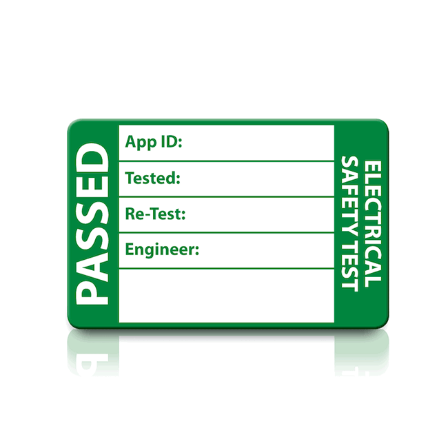 TIS TIS1614-500 Medium Pass Labels (Pack of 500)