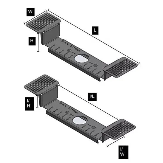 Termtech 220514 Box Strap Bracket