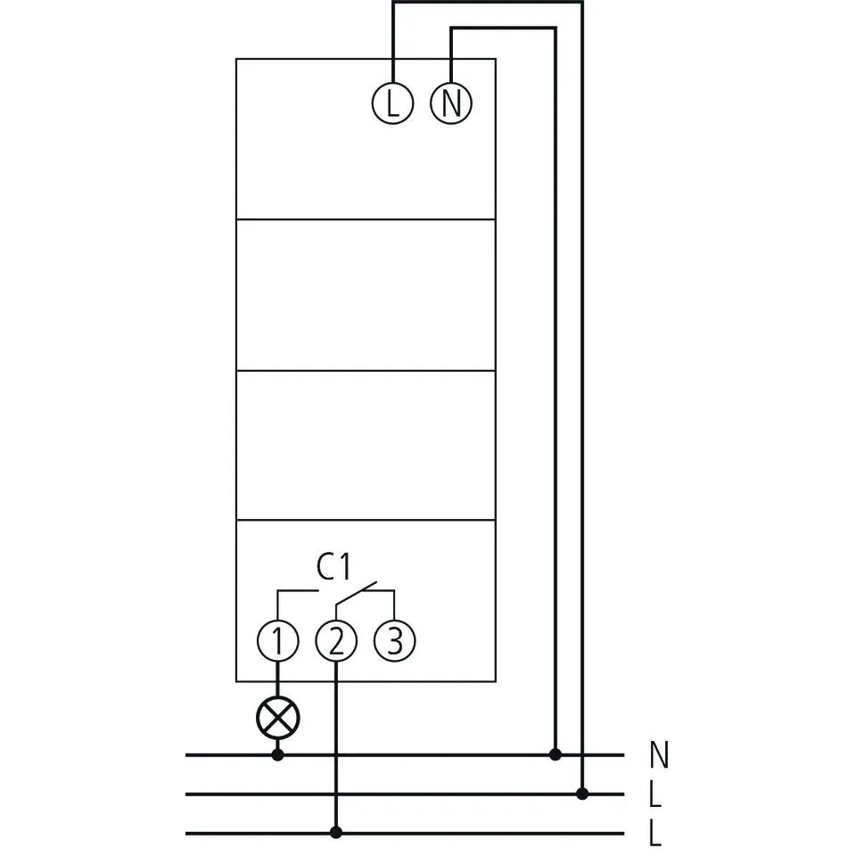 Theben Selekta 170 Top3 2 Module 1 Channel Weekly Program Astronomical Din Rail Digital Time Switch